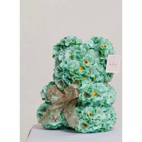 Handmade Bear From Poppy Flowers